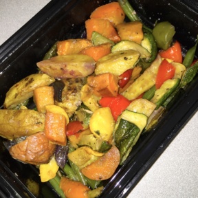 Gluten-free veggies from Clyde Frazier's Wine & Dine